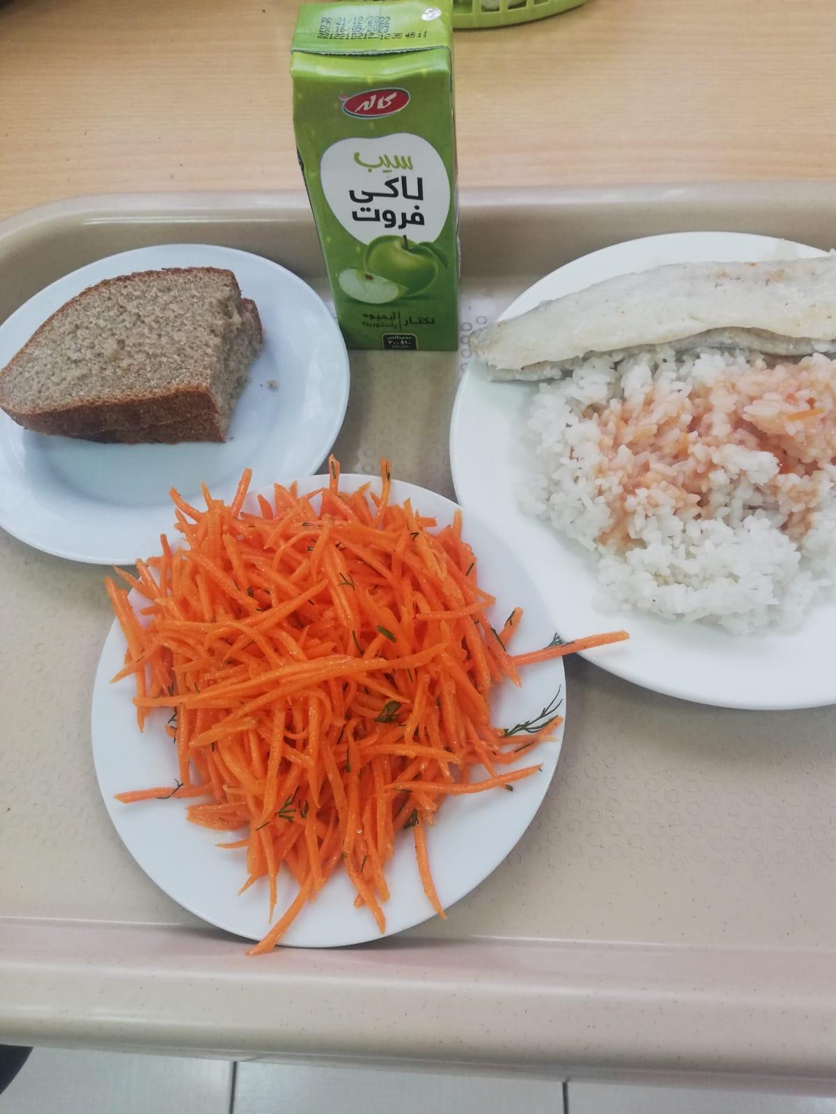 Жалпыға міндетті білім беру қоры есебінен бір мезгіл ыстық тамақтандырудың күнделікті төртапталық ас мәзірі қаңтар айы 4 апта 4 күн