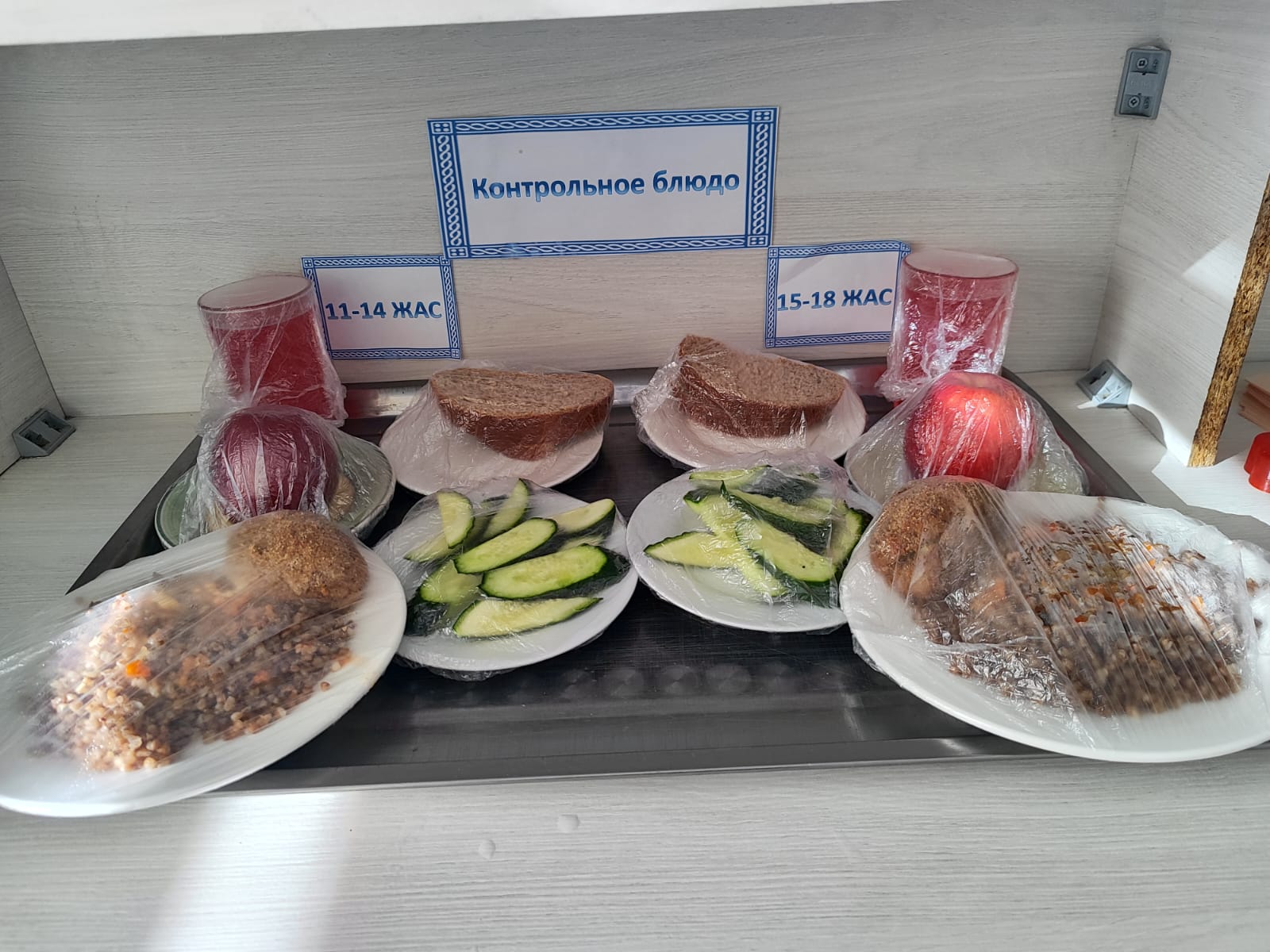 Жалпыға міндетті білім беру қоры есебінен бір мезгіл ыстық тамақтандырудың күнделікті төртапталық ас мәзірі