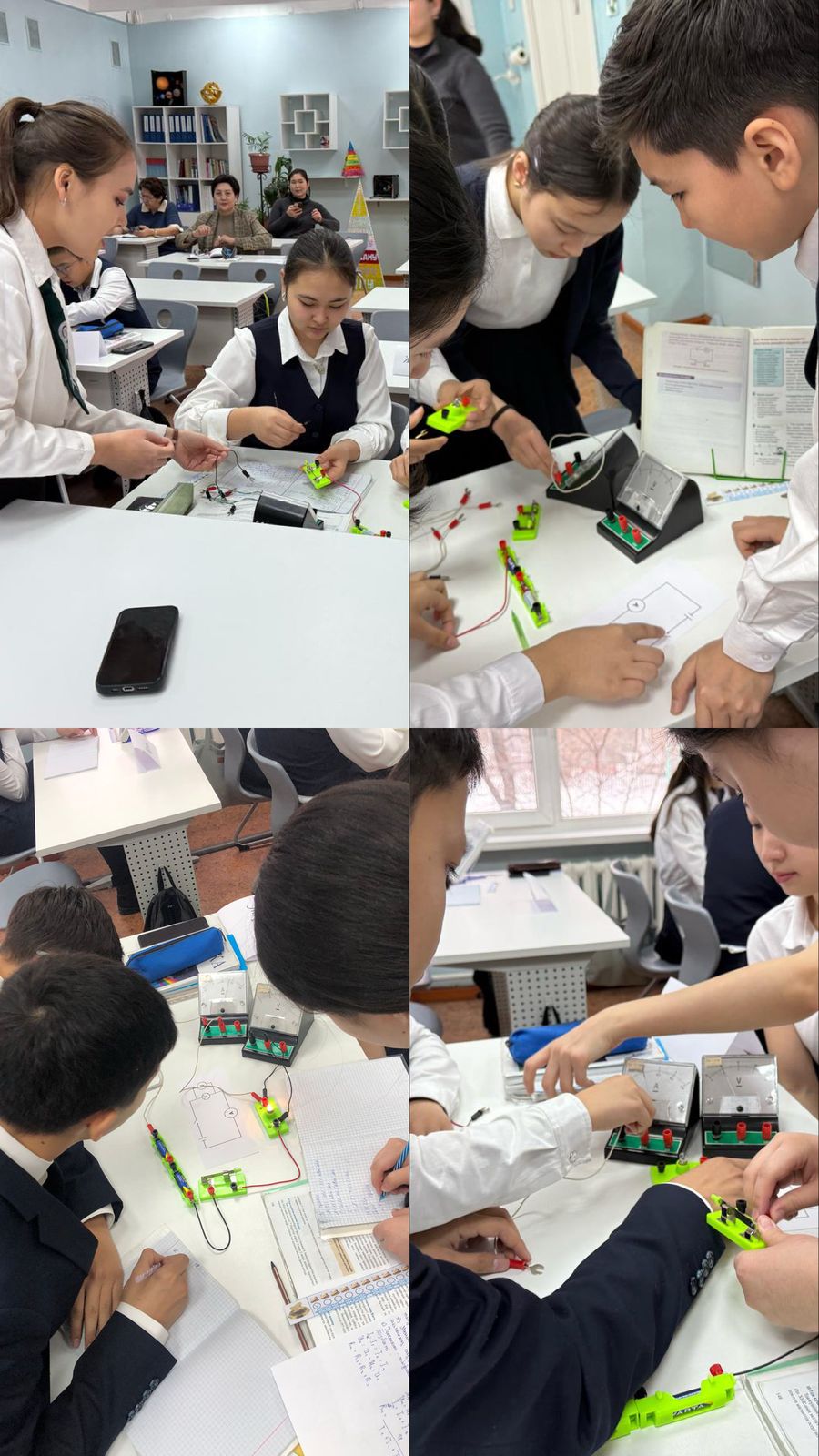 8 “В” сыныбында физика пәнінен өткен ашық сабақ. Пән мұғалімі: Советхан Айсана Айбекқызы