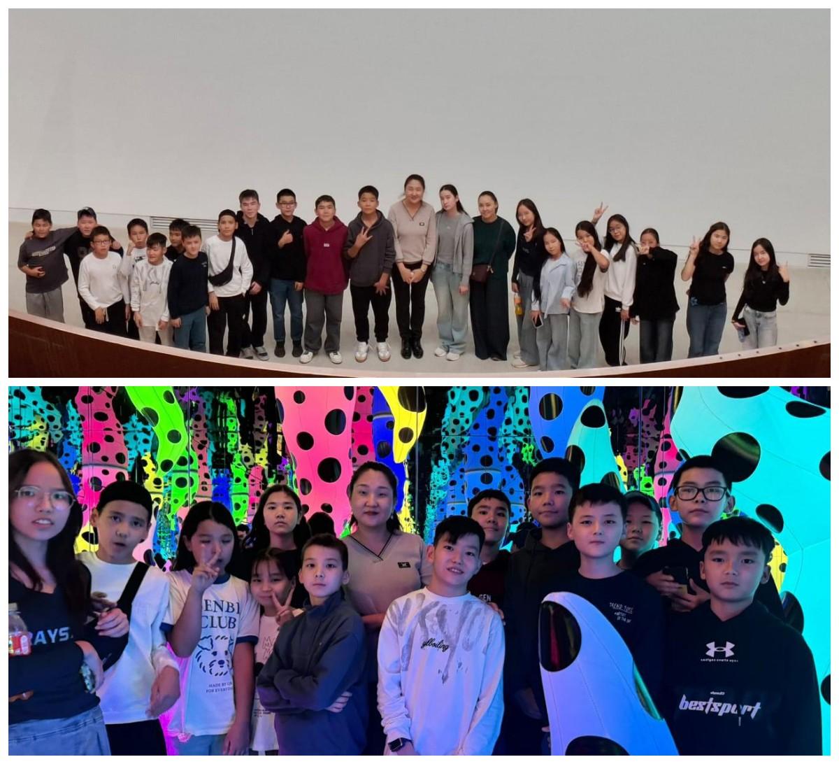 Оқушылар кинозалында