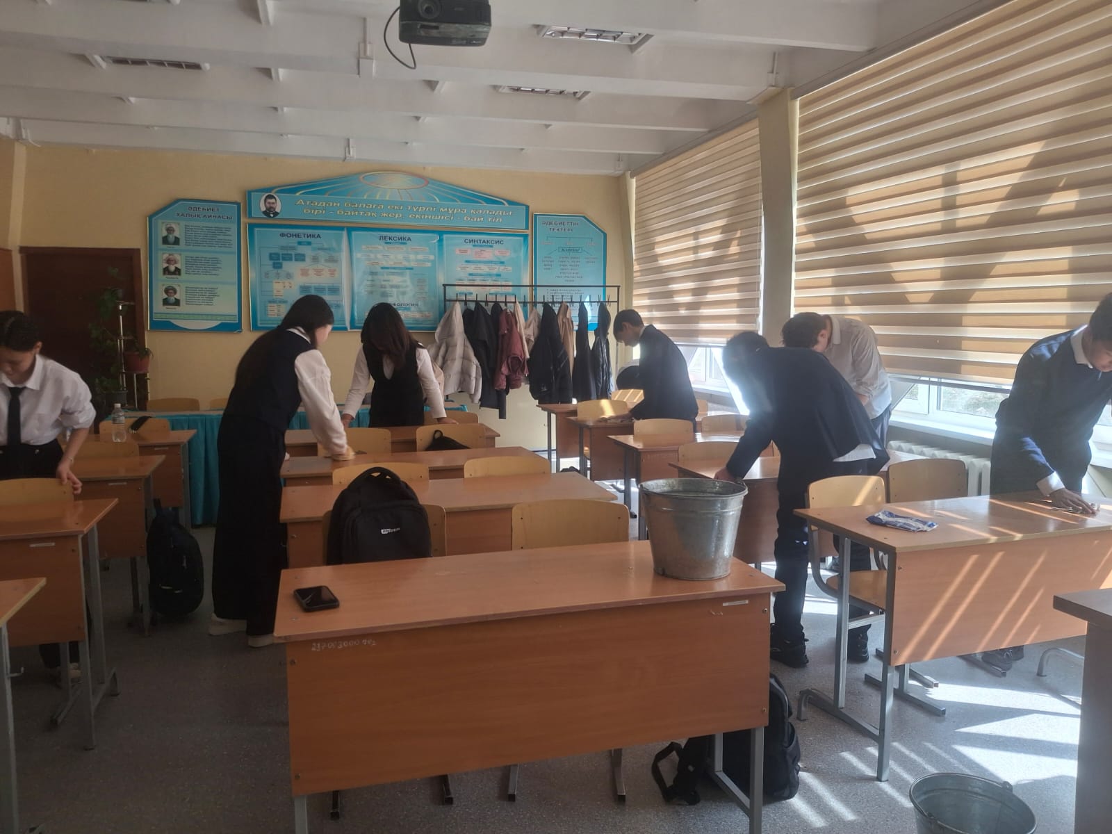 Алматы таза қала акциясы өтті.