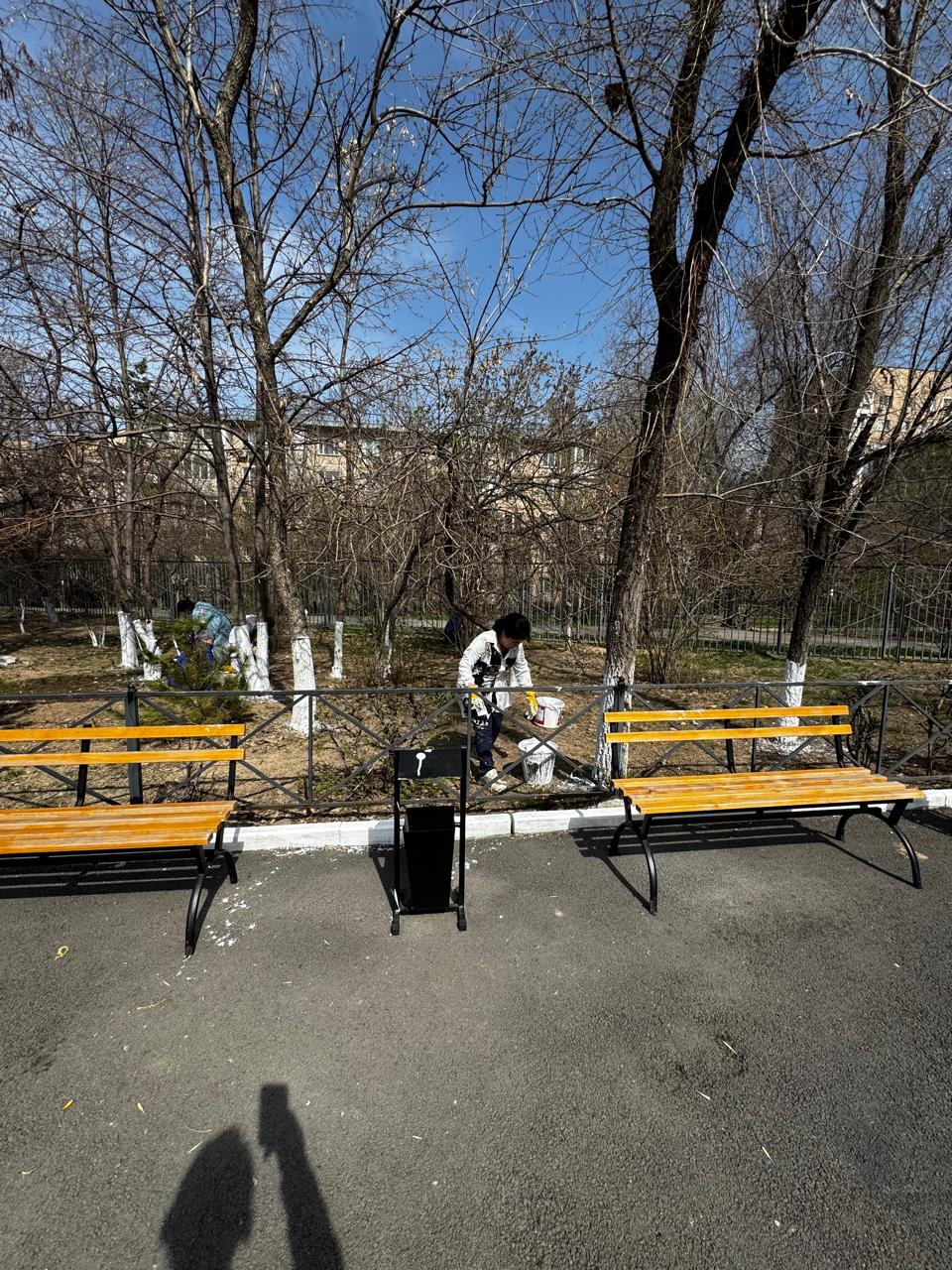 Алматы таза қала акциясы бойынша метебімізде сенбілік өтті.