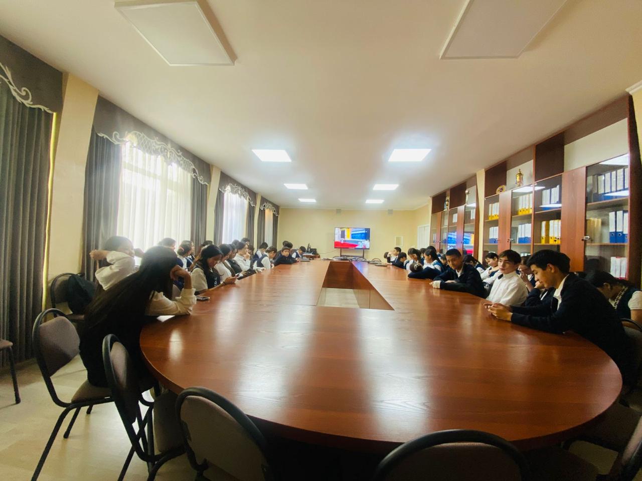 Көмек жобасы аясында оқушыларға түсіндірме жұмыстары жүргізілді